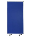 106 X 1 X 71 Blue Metal And Fabric - Screen - Homeroots - Flyclothing LLC