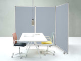 106 X 1 X 71 Gray Metal And Fabric - Screen - Homeroots - Flyclothing LLC