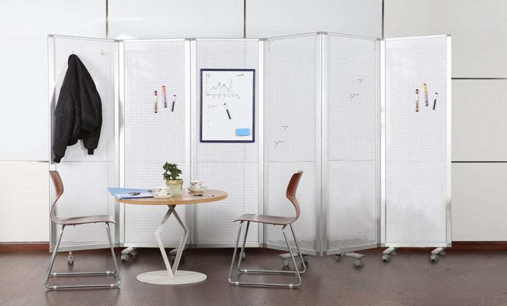 71 X 1 X 71 White Metal And Alloy - Screen - Homeroots - Flyclothing LLC