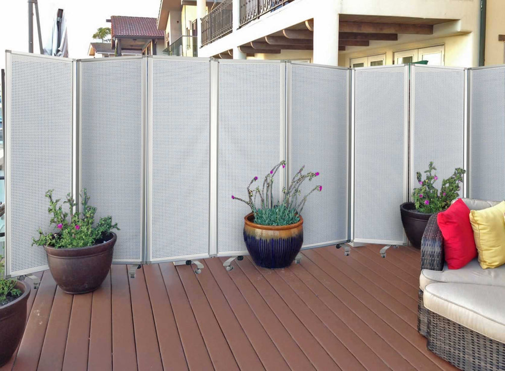 71 X 1 X 71 White Metal And Alloy - Screen - Homeroots - Flyclothing LLC