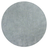 8' Round Polyester Blue Heather Area Rug - Homeroots - Flyclothing LLC