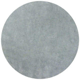 8' Round Polyester Blue Heather Area Rug - Homeroots - Flyclothing LLC