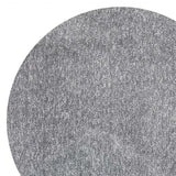 8' Gray Round Hand Woven Area Rug - Homeroots - Flyclothing LLC