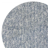 8' Slate Grey Heather Round Indoor Shag Rug - Homeroots - Flyclothing LLC