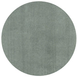 8' Round Polyester Slate Area Rug - Homeroots - Flyclothing LLC