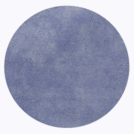 8' Round Polyester Purple Area Rug - Homeroots - Flyclothing LLC