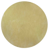 8' Canary Yellow Round Indoor Shag Rug - Homeroots - Flyclothing LLC