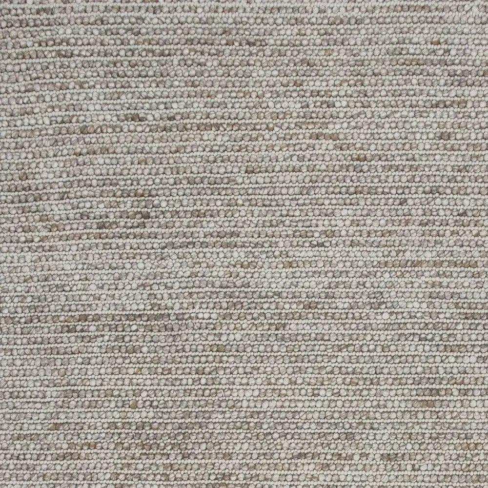 5' X 7' Natural Wool Boucle Berber Style Area Rug - Homeroots - Flyclothing LLC