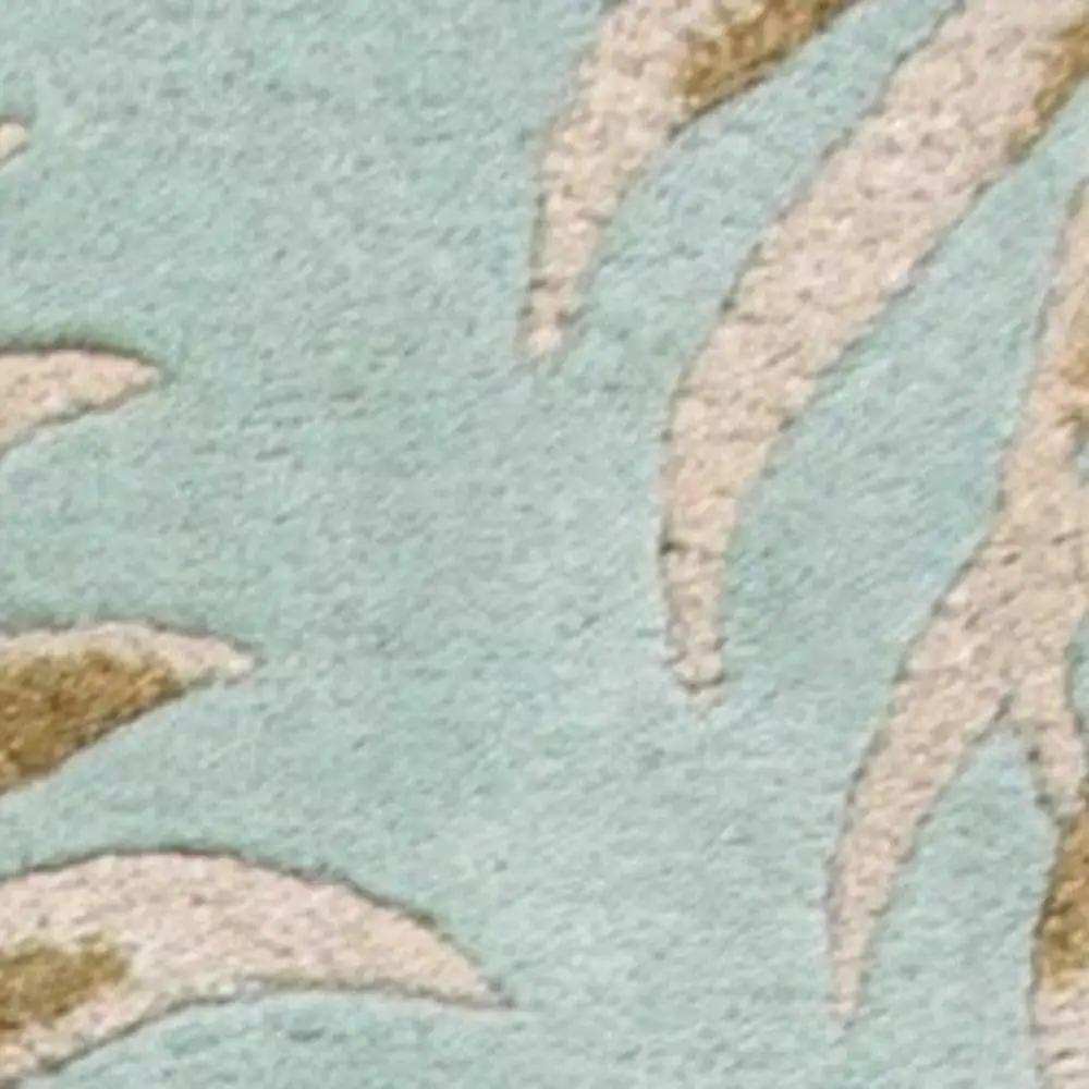 5' X 8' Wool Aqua Area Rug - Homeroots - Flyclothing LLC