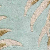 5' X 8' Wool Aqua Area Rug - Homeroots - Flyclothing LLC