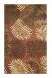 5' X 8' Wool Rust Area Rug - Homeroots - Flyclothing LLC