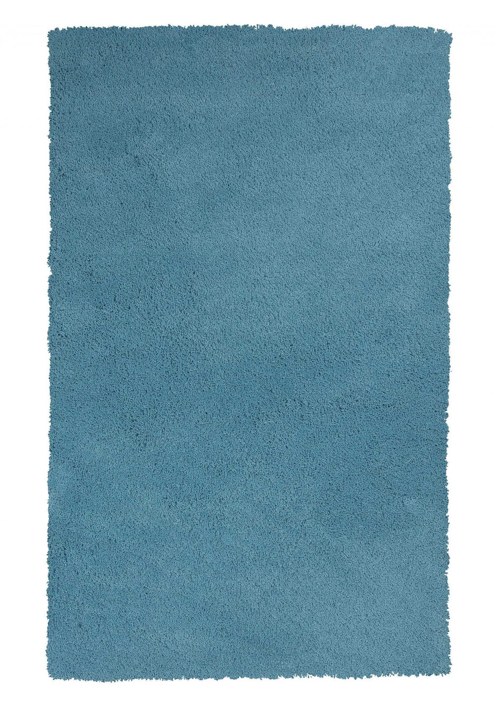8' X 10' Highlighter Blue Indoor Shag Rug - Homeroots - Flyclothing LLC