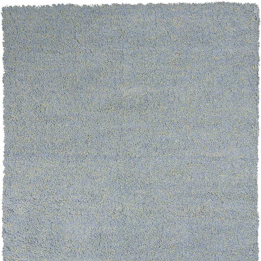 8' X 10' Blue Heather Indoor Shag Rug - Homeroots - Flyclothing LLC