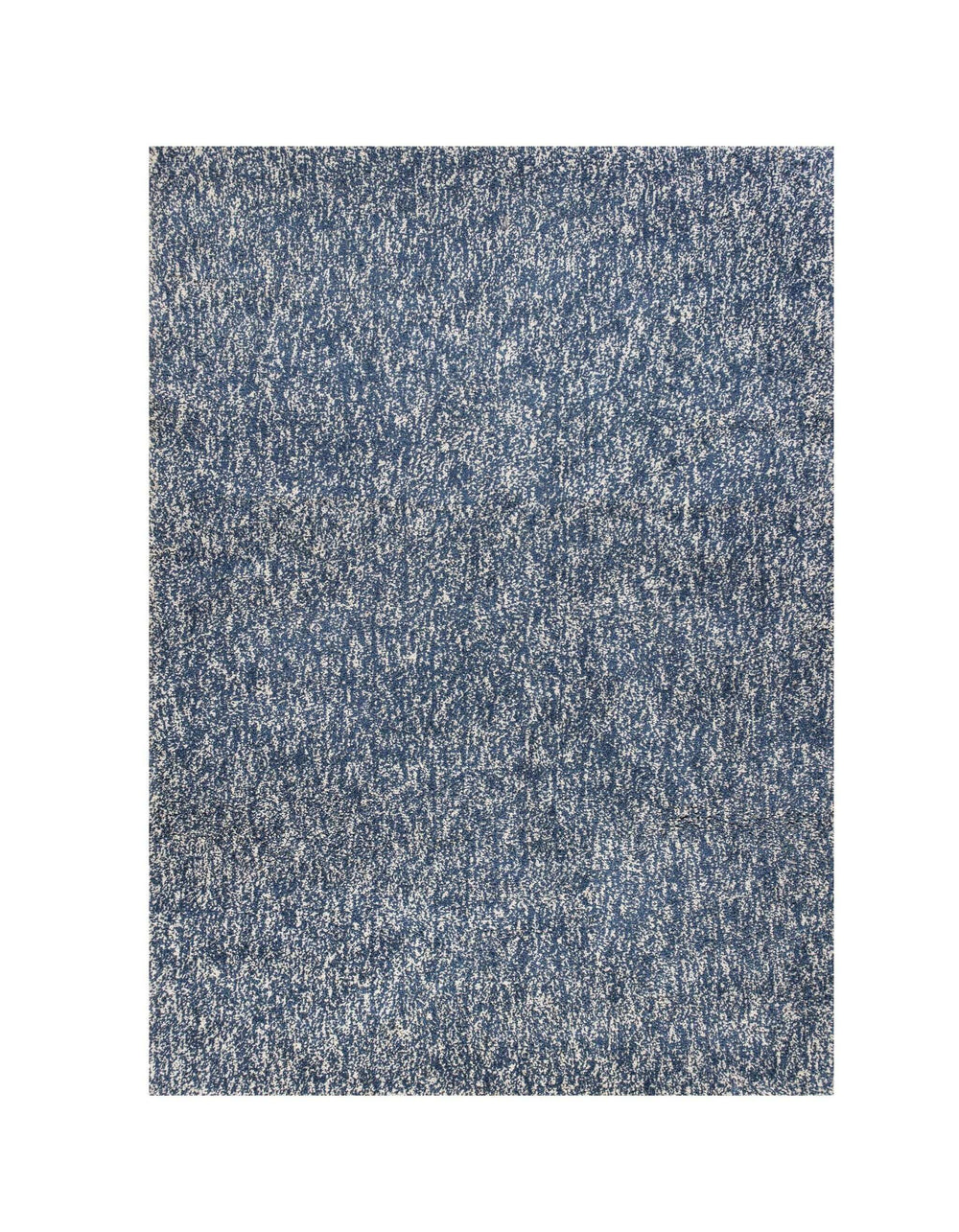 8' X 10' Polyester Indigo Or Ivory Heather Area Rug - Homeroots - Flyclothing LLC