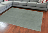 8' X 10' Slate Blue Indoor Shag Rug - Homeroots - Flyclothing LLC