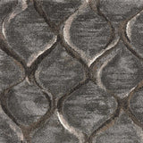 7' X 10' Polypropylene Charcoal Area Rug - Homeroots - Flyclothing LLC