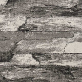 8' X 11' Gray Abstract Area Rug - Homeroots - Flyclothing LLC