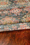 8' X 11' Charcoal Southwestern Handmade Worn Faded Area Rug - Homeroots - Flyclothing LLC