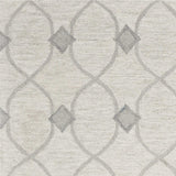 8' X 10' Ivory Hand Tufted Ogee Indoor Area Rug - Homeroots - Flyclothing LLC