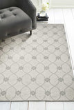 8' X 10' Ivory Hand Tufted Ogee Indoor Area Rug - Homeroots - Flyclothing LLC
