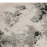8' X 11' Silver Machine Woven Abstract Watercolor Indoor Area Rug - Homeroots - Flyclothing LLC