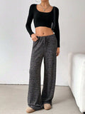 Tied Striped Wide Leg Pants - Trendsi - Flyclothing LLC
