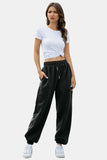 Elastic Waist Joggers with Pockets - Trendsi - Flyclothing LLC
