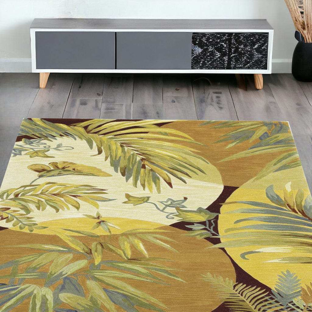 5' X 8' Wool Coral Or Ivory Area Rug - Homeroots - Flyclothing LLC