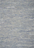 7' X 9' Wool And Viscose Ocean Blue Area Rug - Homeroots - Flyclothing LLC