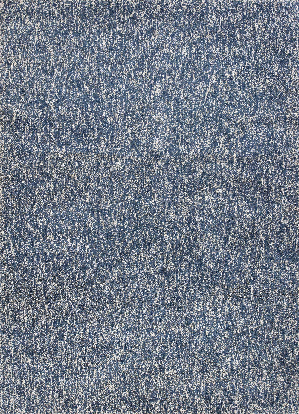 8' X 11' 'Indigo And Ivory Heather Shag Area Rug - Homeroots - Flyclothing LLC