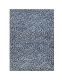 8' X 11' 'Indigo And Ivory Heather Shag Area Rug - Homeroots - Flyclothing LLC