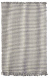 7' X 9' Gray and Ivory Wool Hand Woven Area Rug - Homeroots - Flyclothing LLC