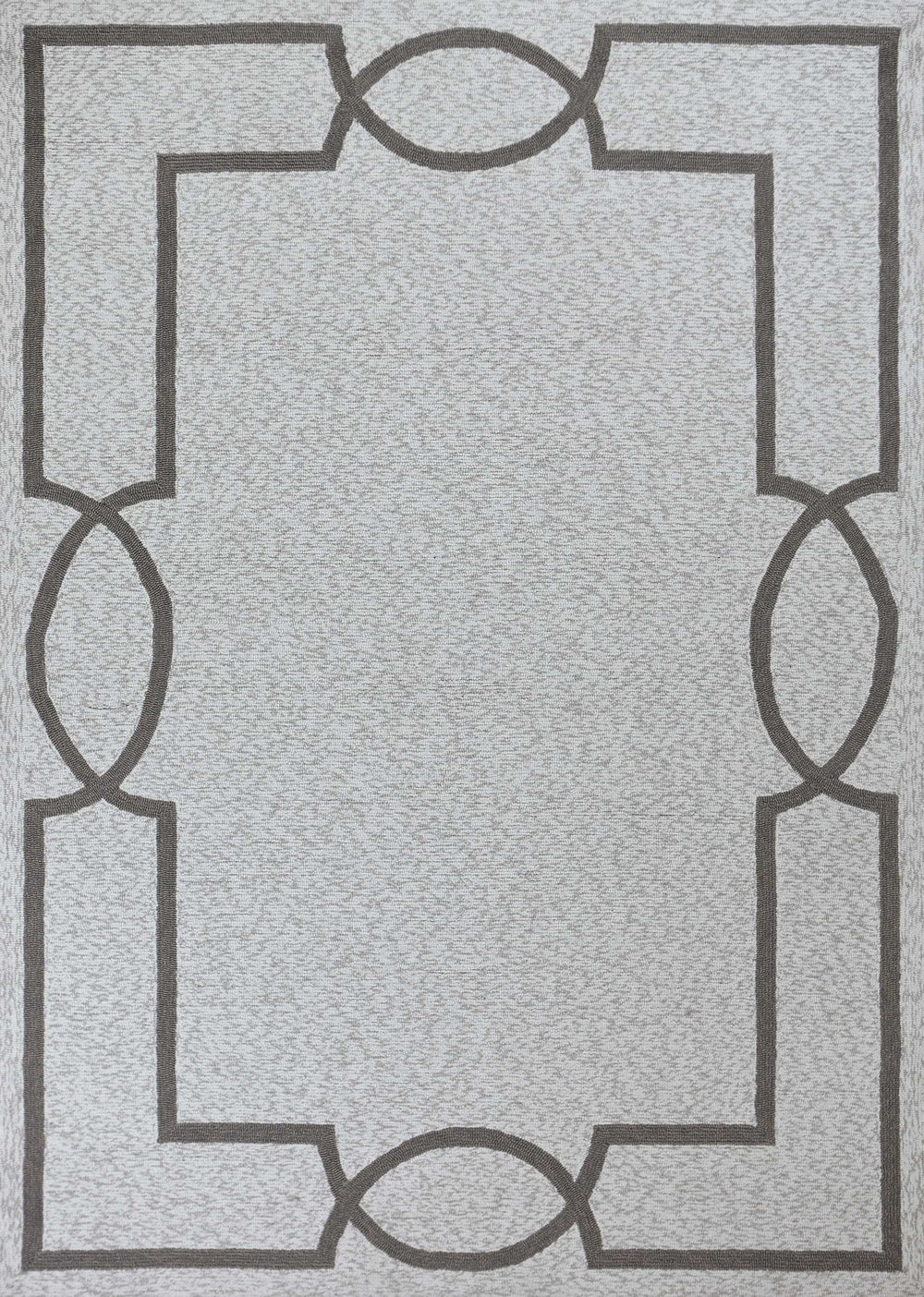 8' X 11' Ivory Indoor Outdoor Area Rug - Homeroots - Flyclothing LLC