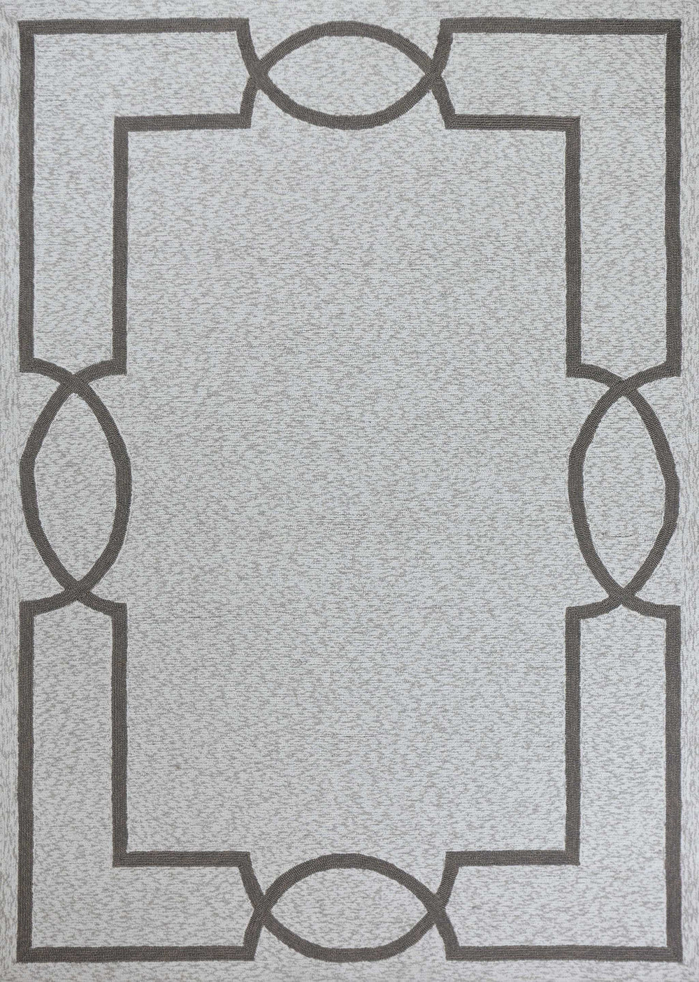 8' X 11' Ivory Indoor Outdoor Area Rug - Homeroots - Flyclothing LLC