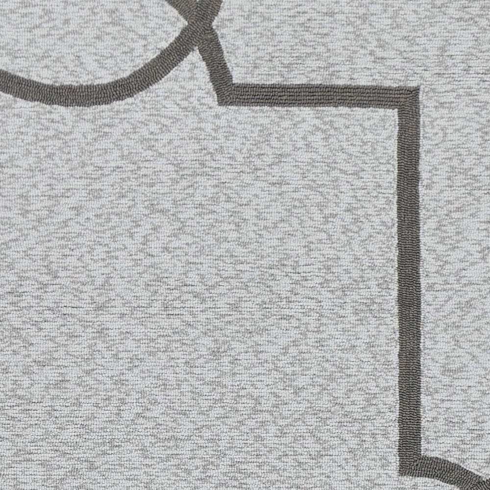 8' X 11' Ivory Indoor Outdoor Area Rug - Homeroots - Flyclothing LLC