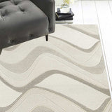 8' X 10' 6 Wool Ivory Area Rug - Homeroots - Flyclothing LLC