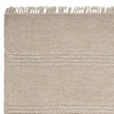 9' X 12' Natural Wool Hand Woven Area Rug - Homeroots - Flyclothing LLC