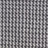 9' X 12' Grey Hand Woven Houndstooth With Braided Fringe Indoor Area Rug - Homeroots - Flyclothing LLC