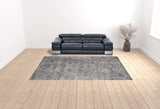 8' X 13' Gray Area Rug - Homeroots - Flyclothing LLC