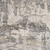 8' X 13' Shade Of Gray Abstract Area Rug - Homeroots - Flyclothing LLC