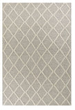 7' X 9' Wool Grey Area Rug - Homeroots - Flyclothing LLC