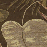 8' X 10' 6 Wool Mocha Area Rug - Homeroots - Flyclothing LLC