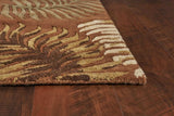 8' X 10' 6 Wool Rust Area Rug - Homeroots - Flyclothing LLC