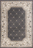 9' X 12' Polypropylene Grey Or Ivory Area Rug - Homeroots - Flyclothing LLC