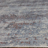 8' X 10' Slate Grey Hand Loomed Abstract Brushstroke Indoor Area Rug - Homeroots - Flyclothing LLC