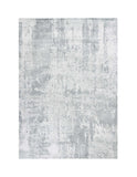 8' X 10' Dew Grey Hand Loomed Abstract Brushstroke Indoor Area Rug - Homeroots - Flyclothing LLC
