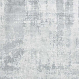8' X 10' Dew Grey Hand Loomed Abstract Brushstroke Indoor Area Rug - Homeroots - Flyclothing LLC