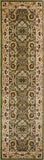 10' X 13' Green Taupe Machine Woven Floral Traditional Indoor Area Rug - Homeroots - Flyclothing LLC