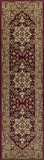9' X 13' Polypropylene Red Or Beige Area Rug - Homeroots - Flyclothing LLC