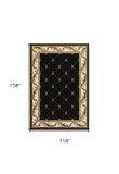 10' X 13' Brown and Black Oriental Area Rug - Homeroots - Flyclothing LLC